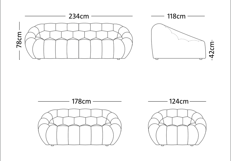 Divano Bolla di Design